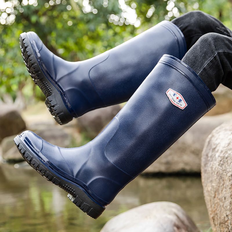 Fishing Boots - Adult Men's Super-High Waterproof Boots Durable
