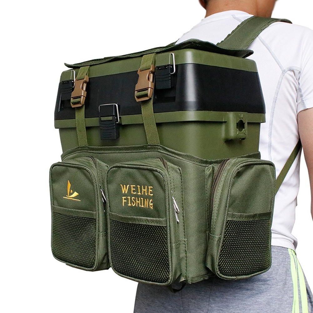 Green Nylon Fishing Backpack W - Fishing Backpack recension och pris