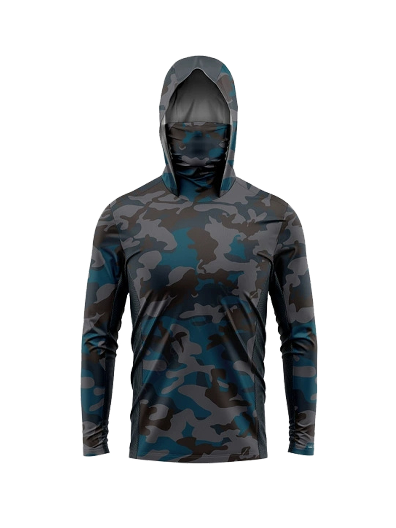 Desert Camo Men Fishing Hooded - Fishing Shirt Uv Protection recension och pris