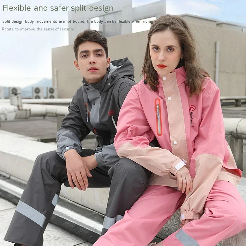 Split Raincoat Jacket Rain Pan - Fishing Rain Suit recension och pris