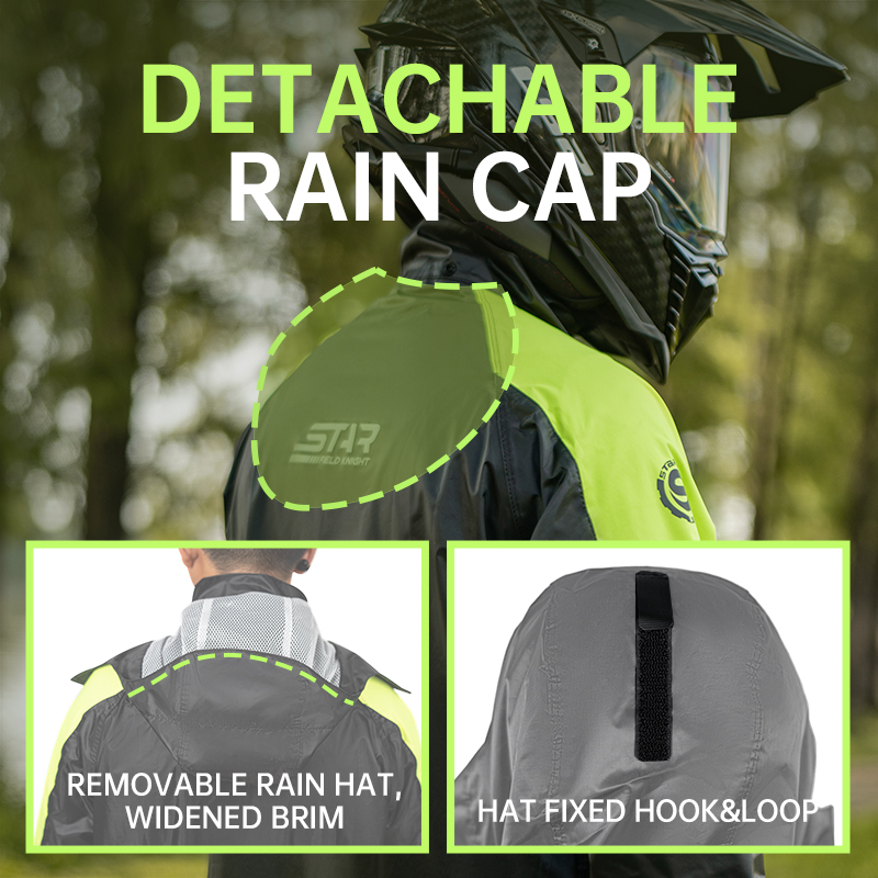 SFK Motorcycle Raincoat Rainpa - Fishing Rain Suit recension och pris