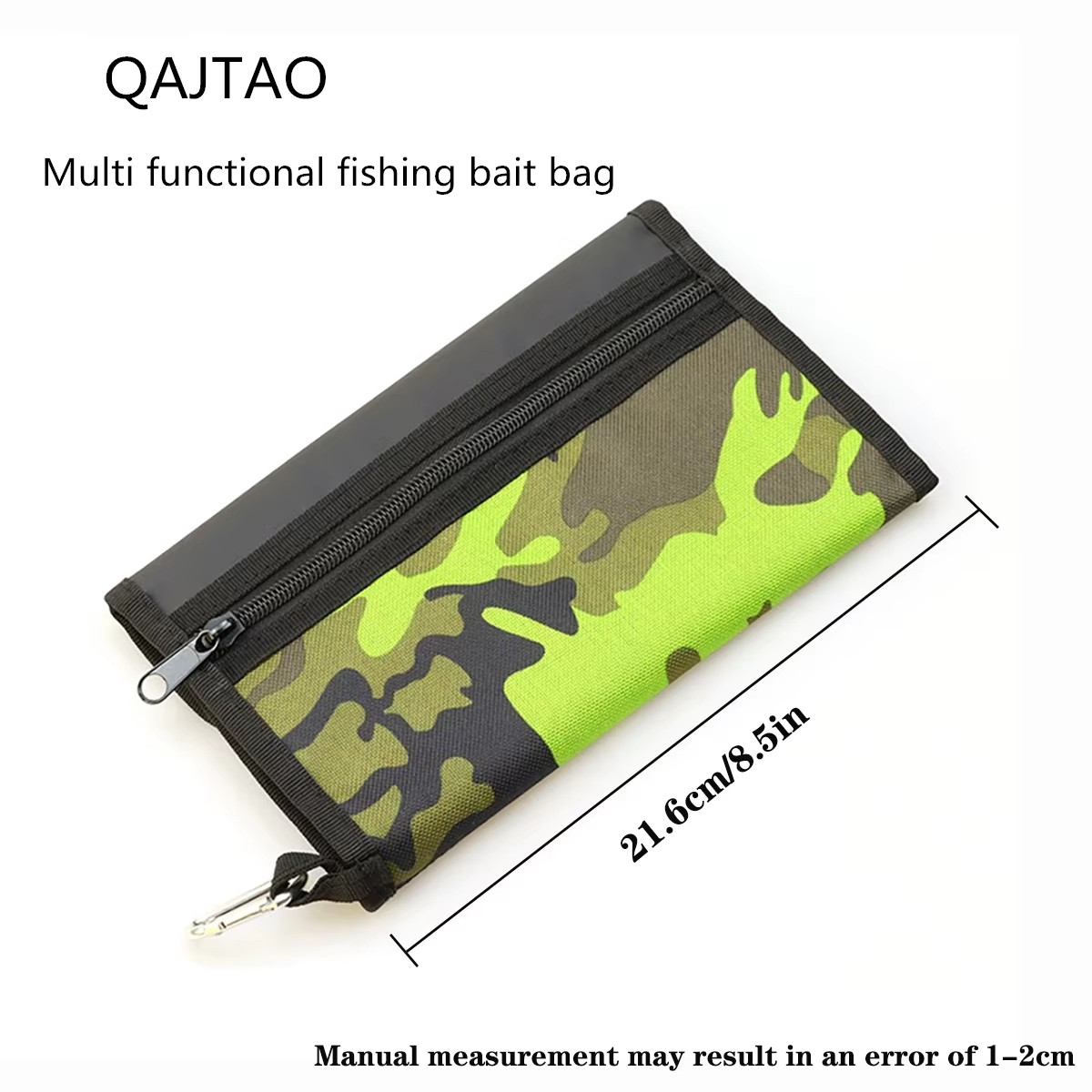 QAJTAO Luya Fake Bait Bag Soft - Fishing Bag Waterproof recension och pris