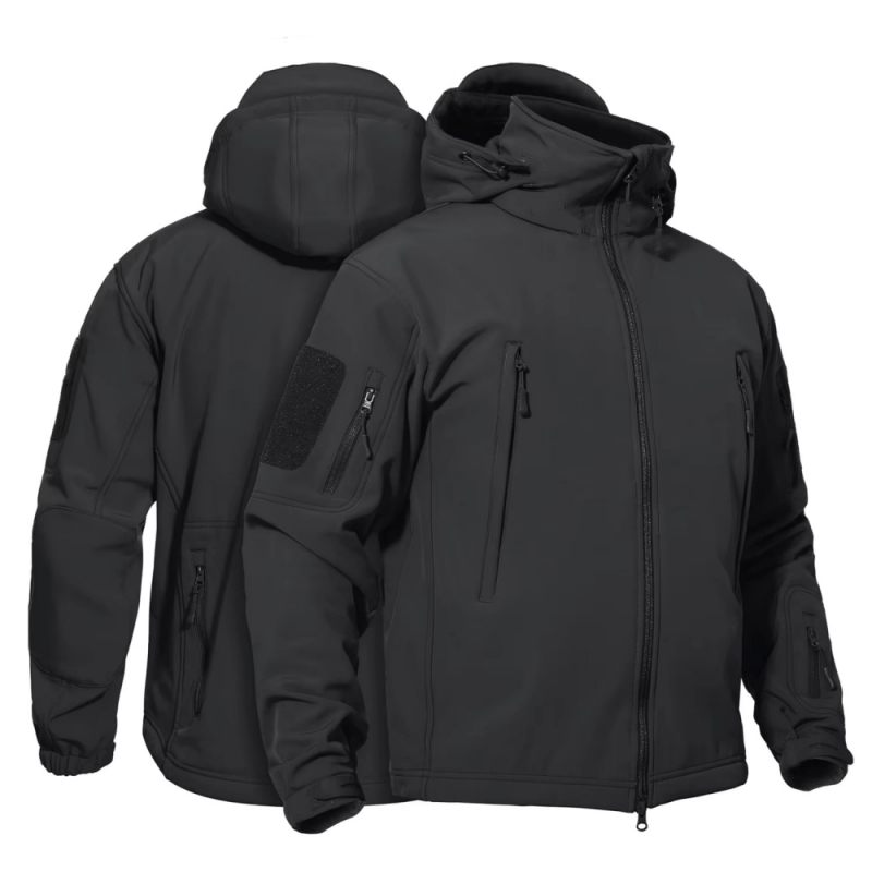 Tactical Fleece SoftShell Jack - Fishing Jacket Waterproof recension och pris