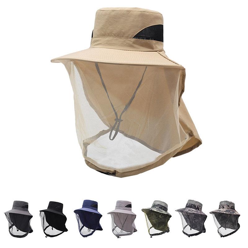 Outdoor Mosquito Proof Hat Uni - Fishing Mask Sun Protection recension och pris